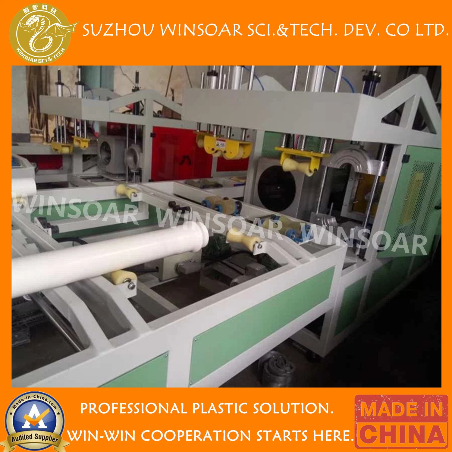 PVC Pipe End Forming Belling Opening Extending Machine for Plastic Tube Production Line