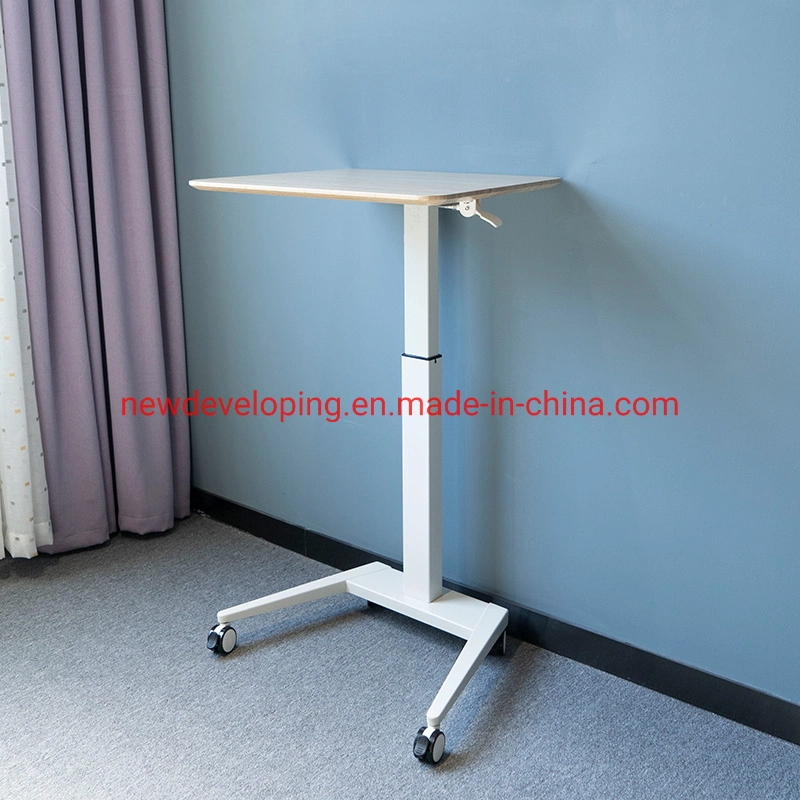 Eco Friendly Bamboo Top Modern Small Office Desk, Lap Desk