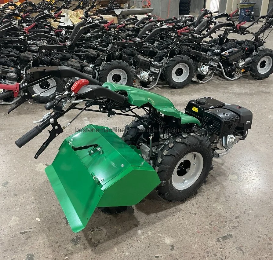 Loncin gasolina 14CV en dos ruedas Tractor agrícola Walk-Behind