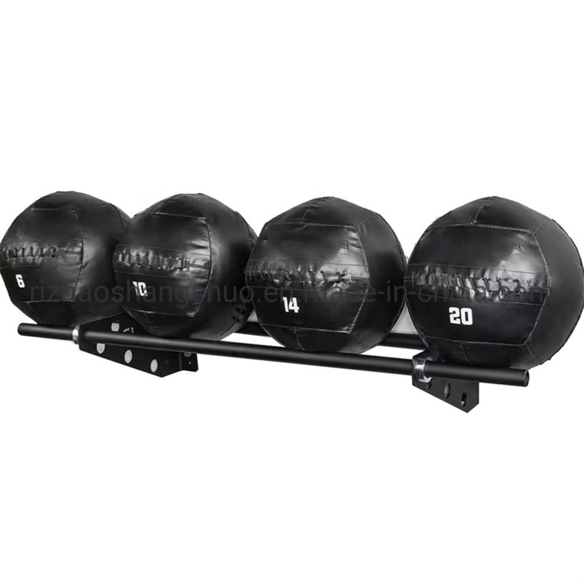 Fitness Equipment Gym Storage Sports Wall Mounted Soft Medicine Ball Wall Ball Rack Gym Use