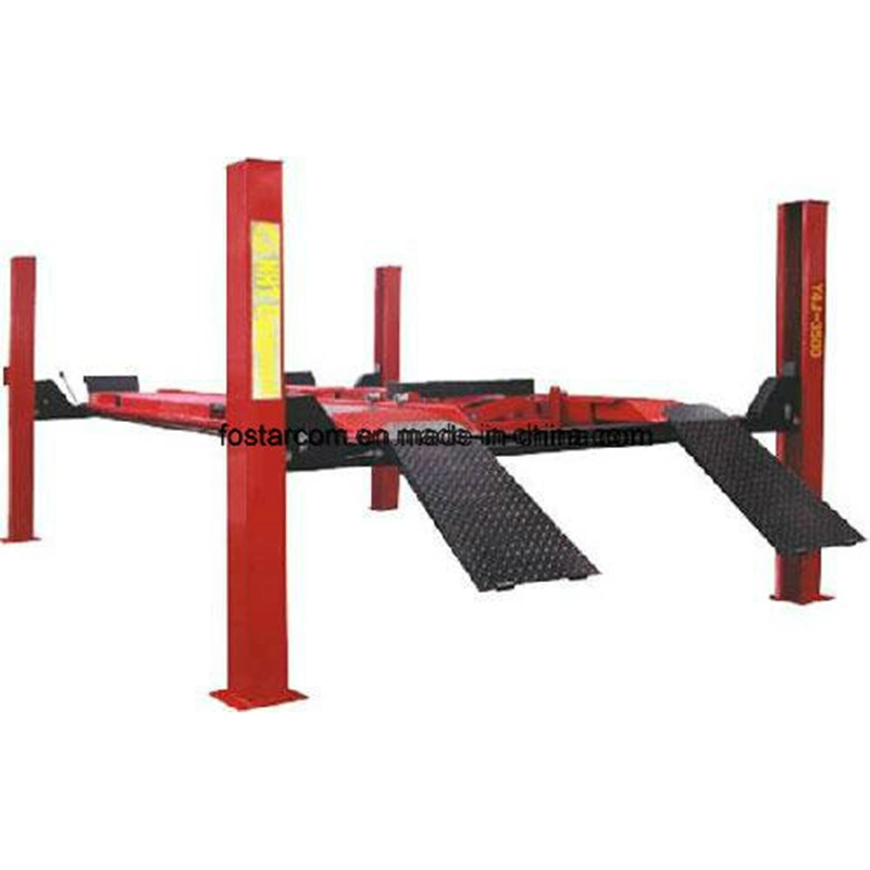 Fostar ODM CE Approved Garage Equipment 4 Post Car Service Lift