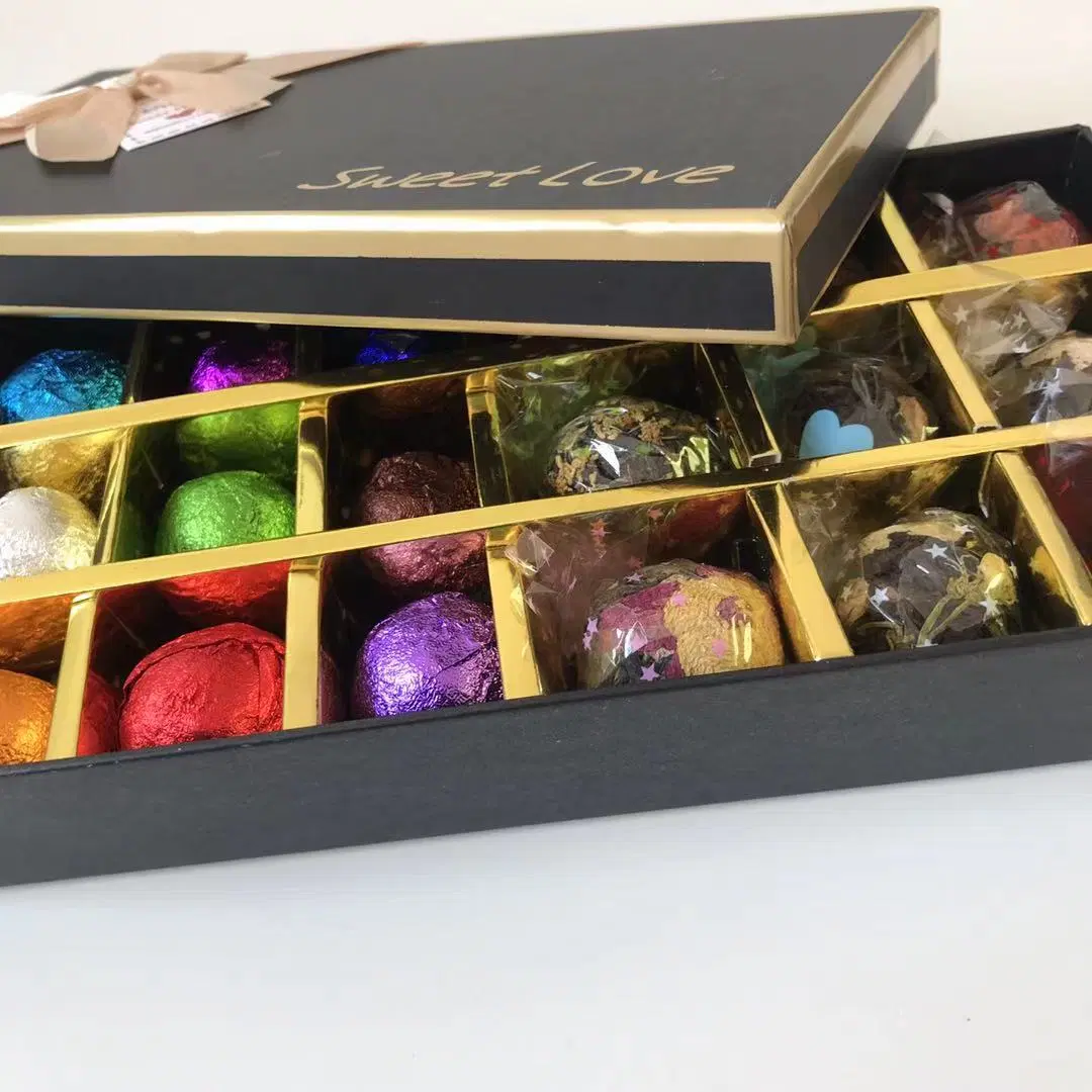 Handmade OEM Gift Package Dried Flower Black Tea Ball