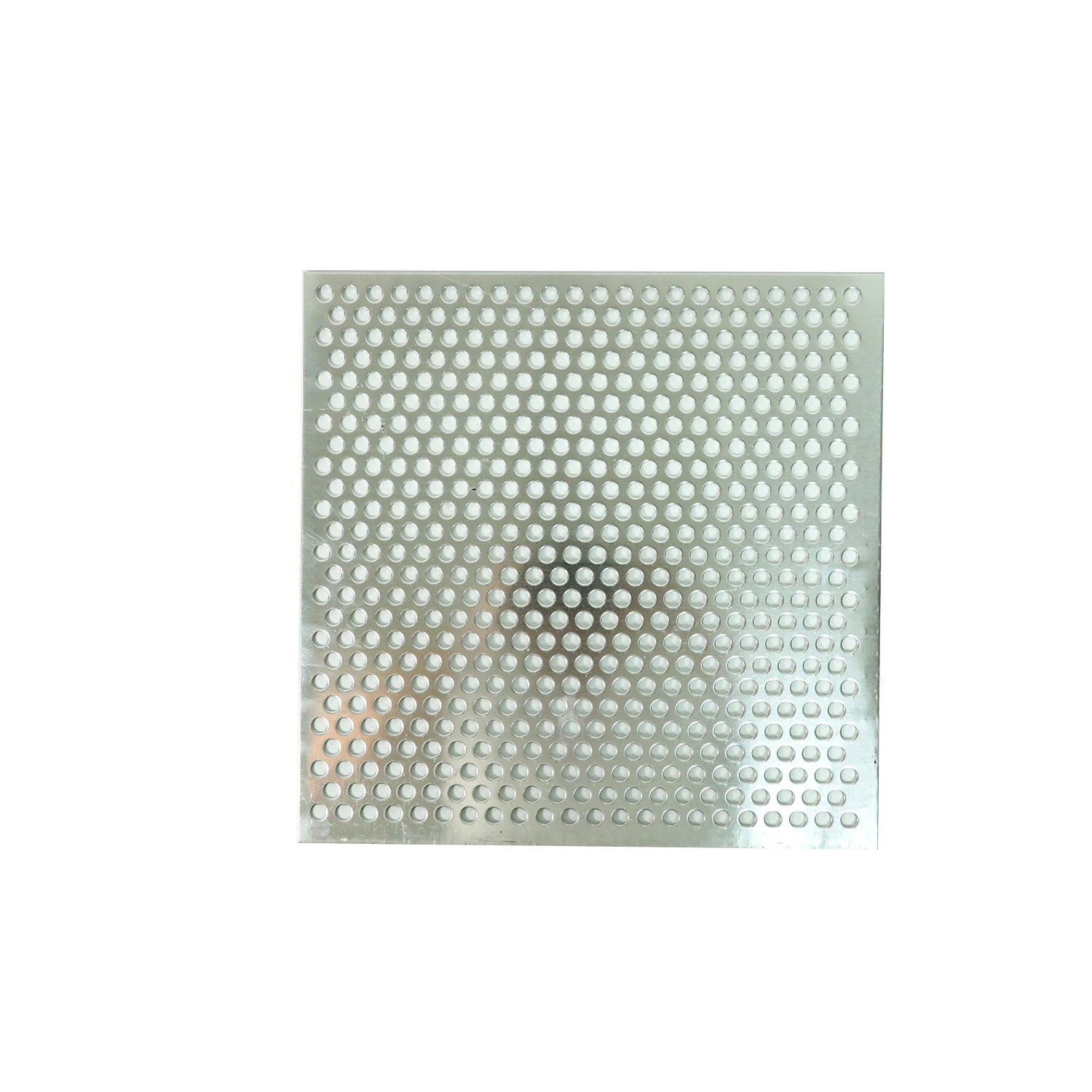 Galvanized Perforated Metal Mesh 3mm Thick and Hole Size 12mm