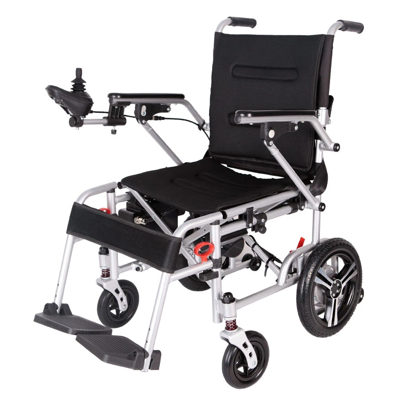 Motorized Electric Wheelchair Foldable Lightweight Folding Power Electric Wheelchair for Handicapped