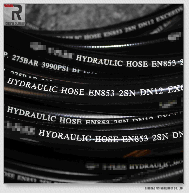 SAE 100r2at Steel Wire Braided of Hydraulic Hos