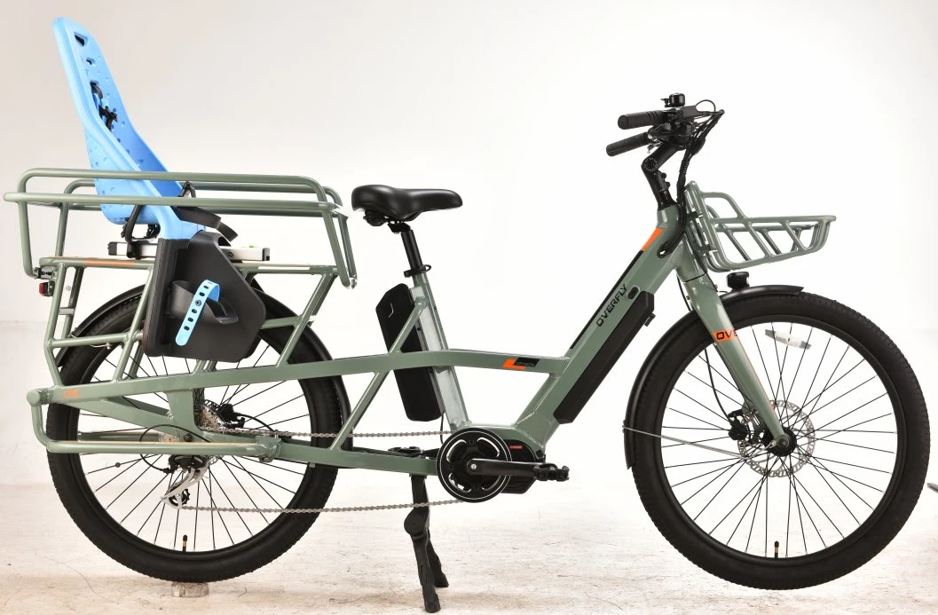 36V 250W/48V 500W MID-Motor 26inch bicicleta eléctrica cargo