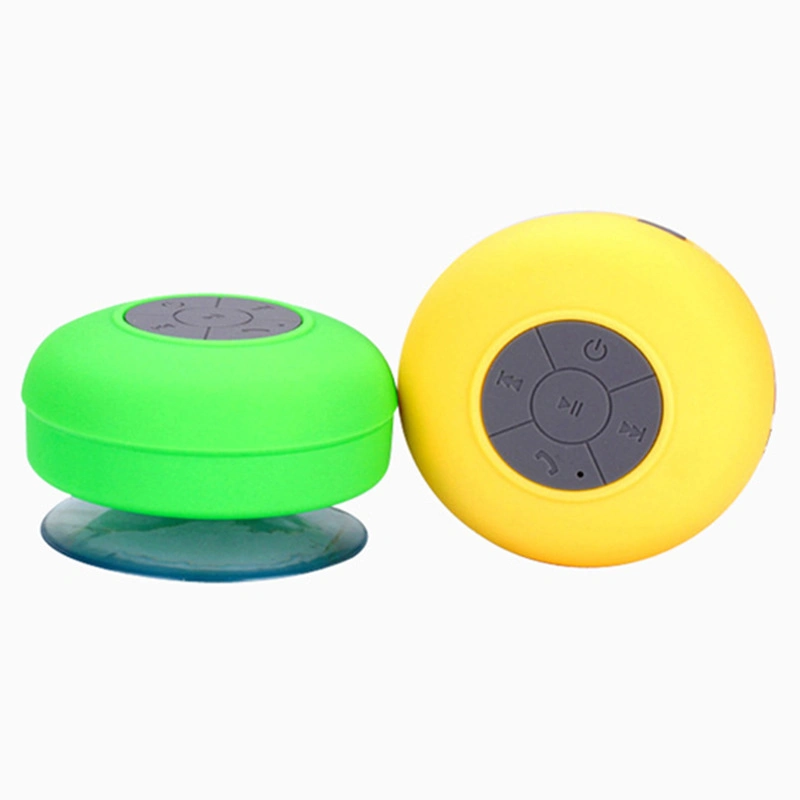 Large Suction Cup, Sound System, Bathroom, Waterproof, Outdoor, with Bluetooth Mini Car Wireless, Portable Small Speaker_Blue