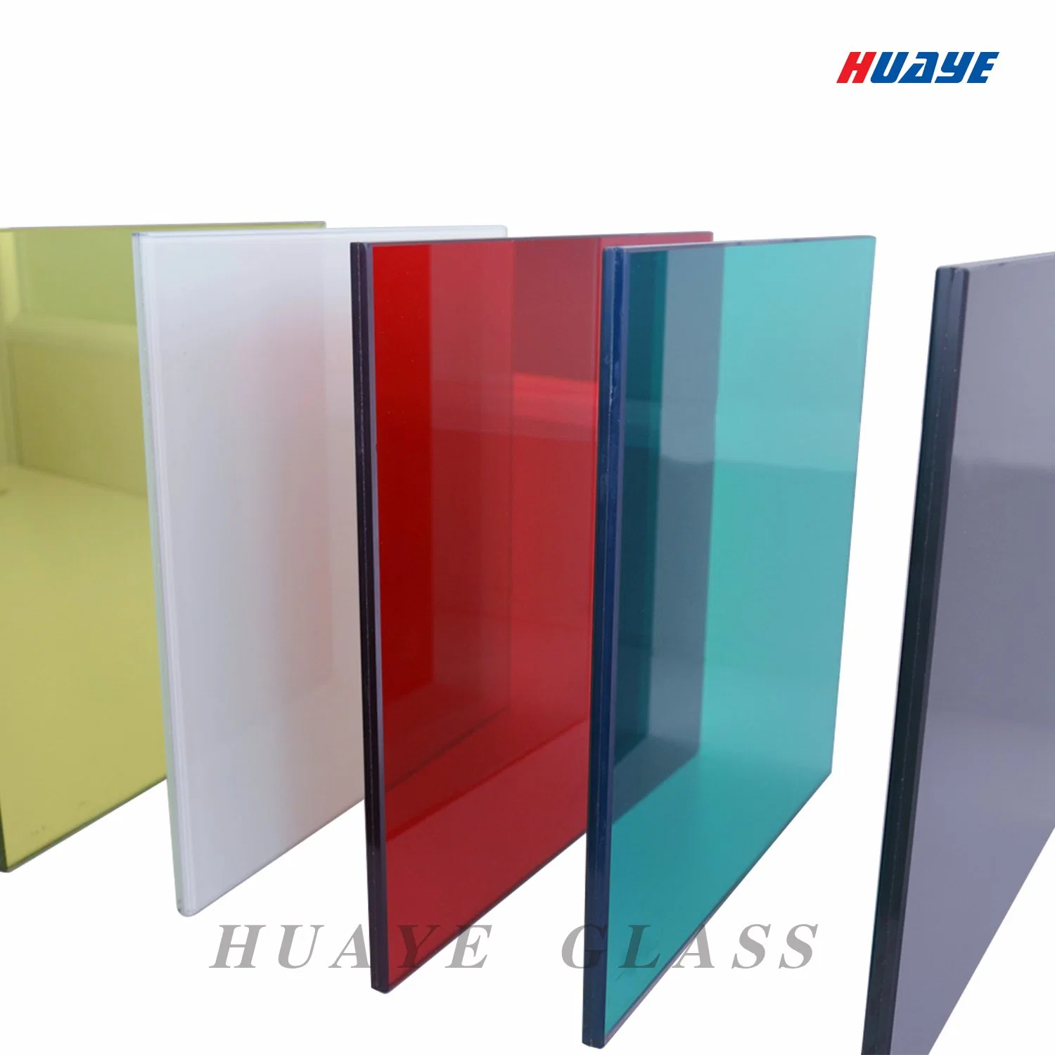 Flat Curved Colored Laminated Glass for Indoor Decoration and Glass Railing