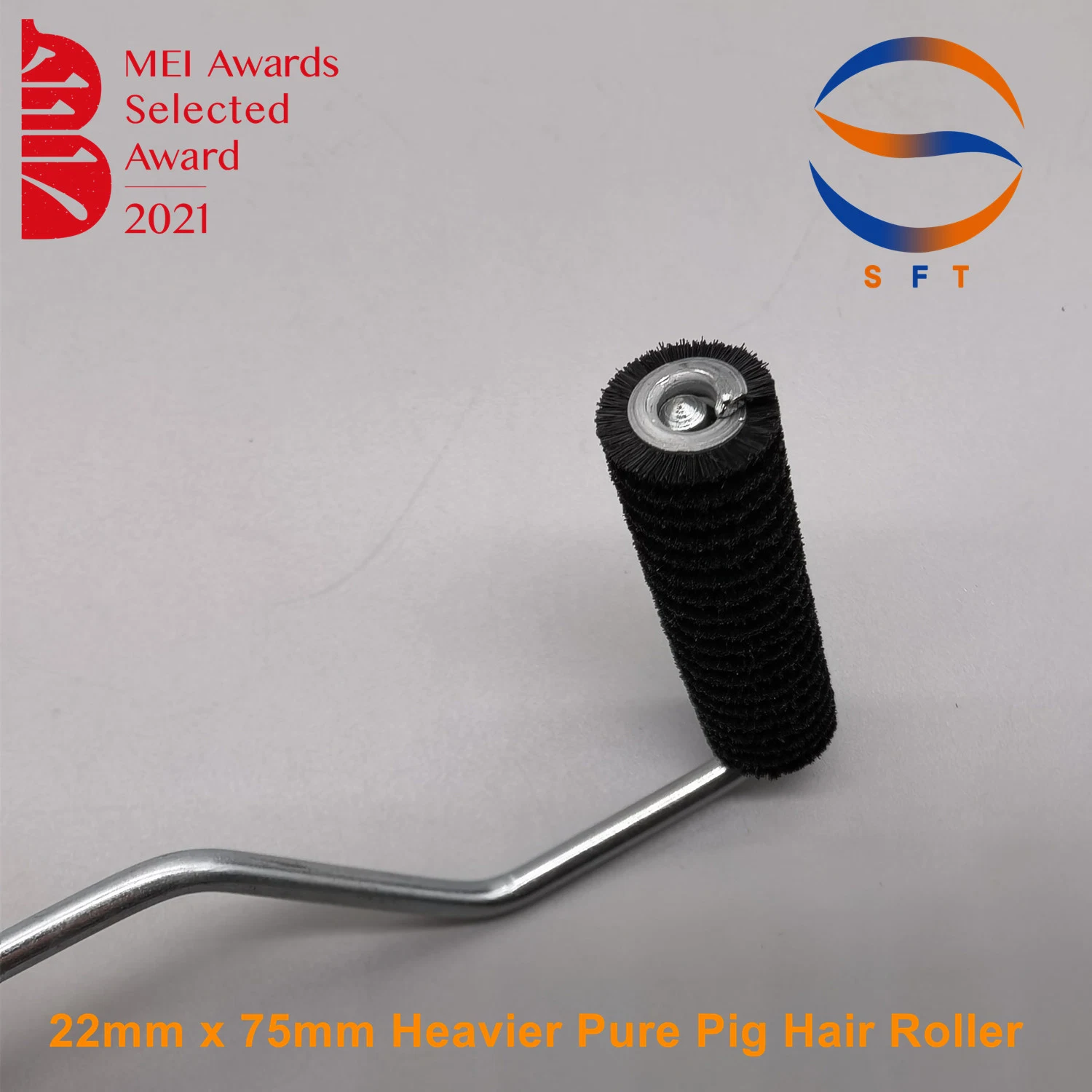 China Manufacturer Customzied 22mm Thicker Pure Hog Hair Rollers