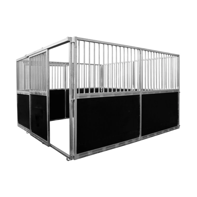 3.6m Width Hight Quality Galvanised Steel Portable Horse Stables