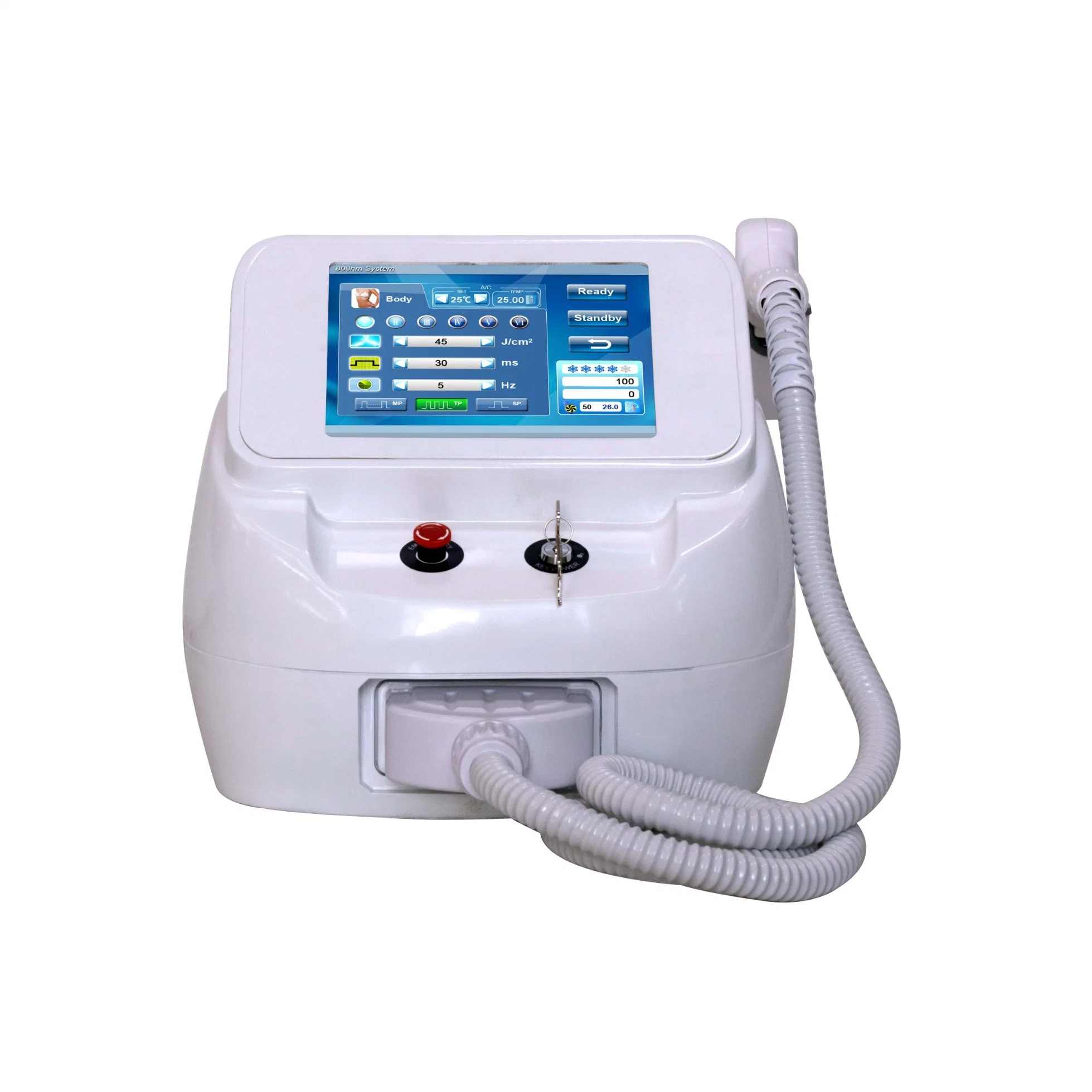 Weifang Km300d Diode Laser Portable Hair Removal Machine 808 Nm Epilator Diodo Laser Equipment Ice 808nm Diode Laser System