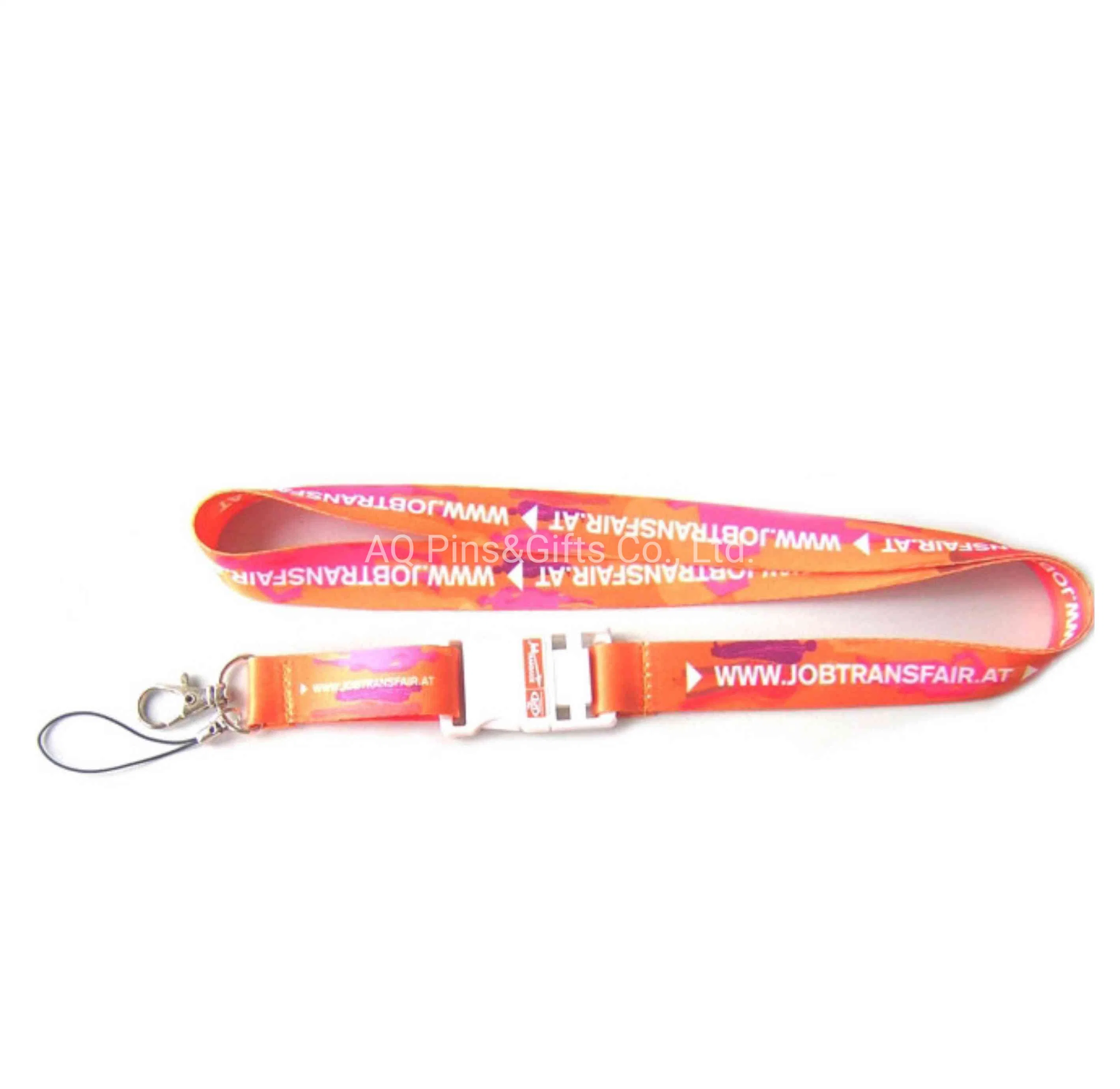 Wholesale/Supplier Custom Factory Price Fashion Stain Ribbon Neck Lanyard (45)