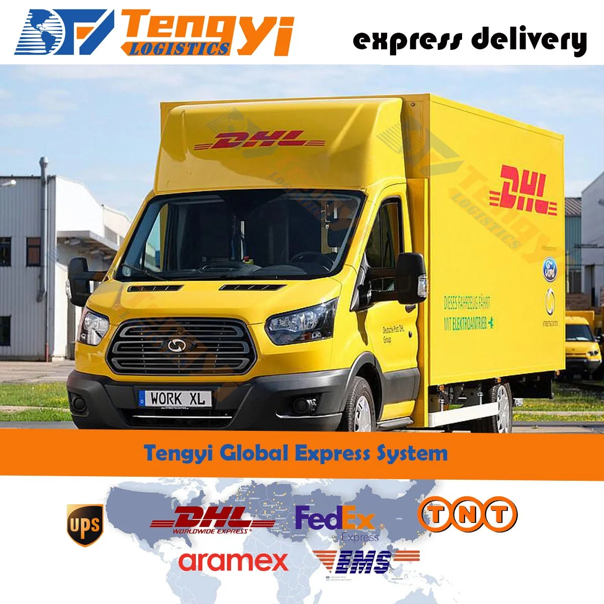 DHL o UPS/FedEx y TNT de carga Air Freight Forwarder desde China a Luxemburgo/Macedonia/Madagascar Malawi/Servicio de agente de envío