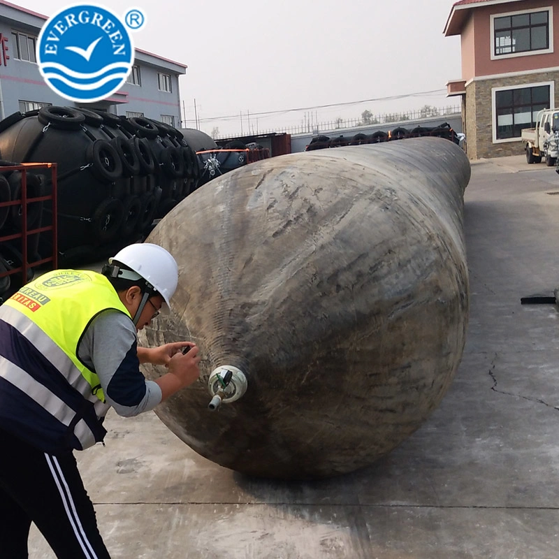 Ship Launching Rubber Airbag Balloon