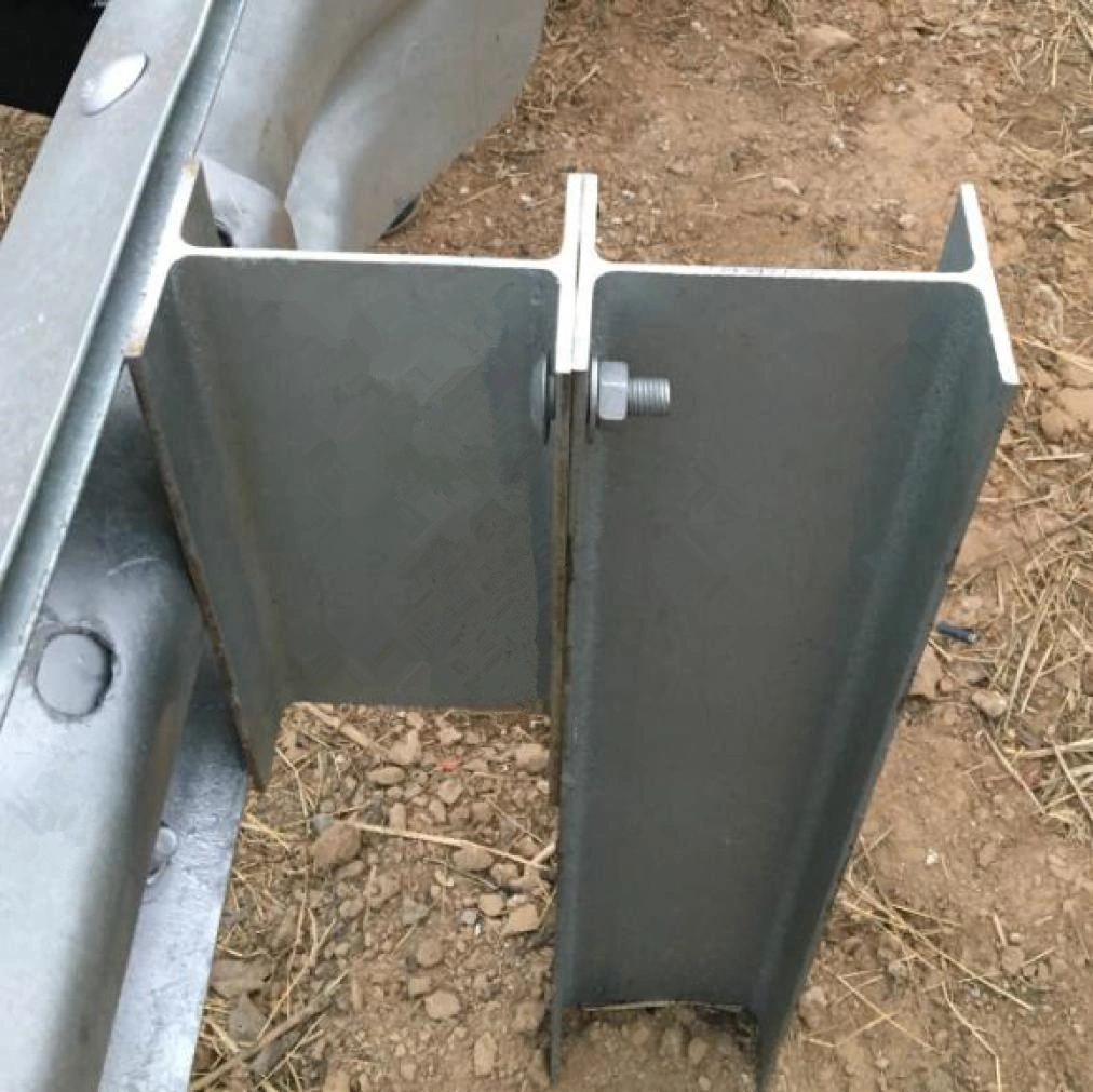 Hot Dipped Galvanized Guardrail Ending W Beam Highway Guardrail Used Guardrail Fishtail