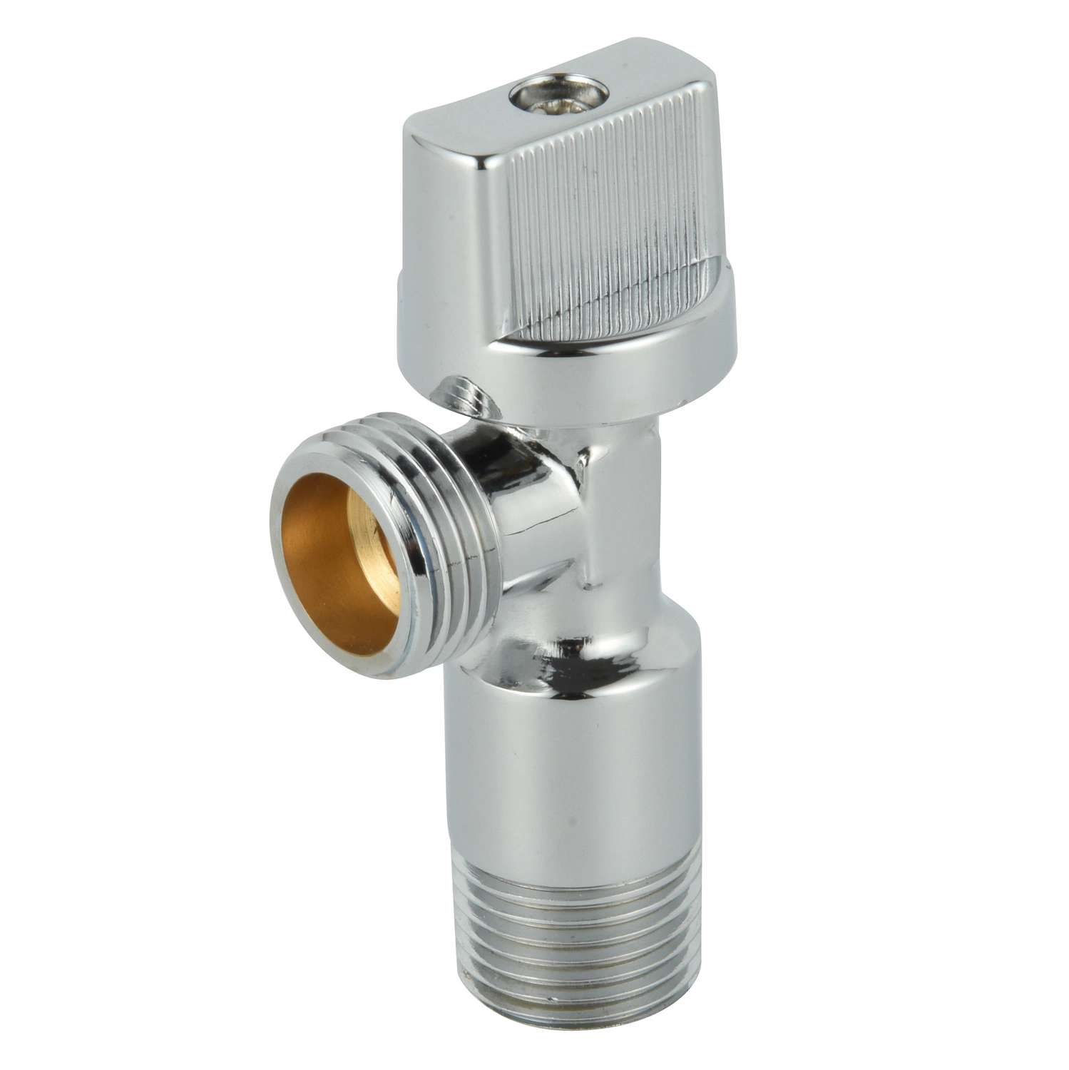 Toilet Angle Valve Bathroom Accessories with Chrome Plated