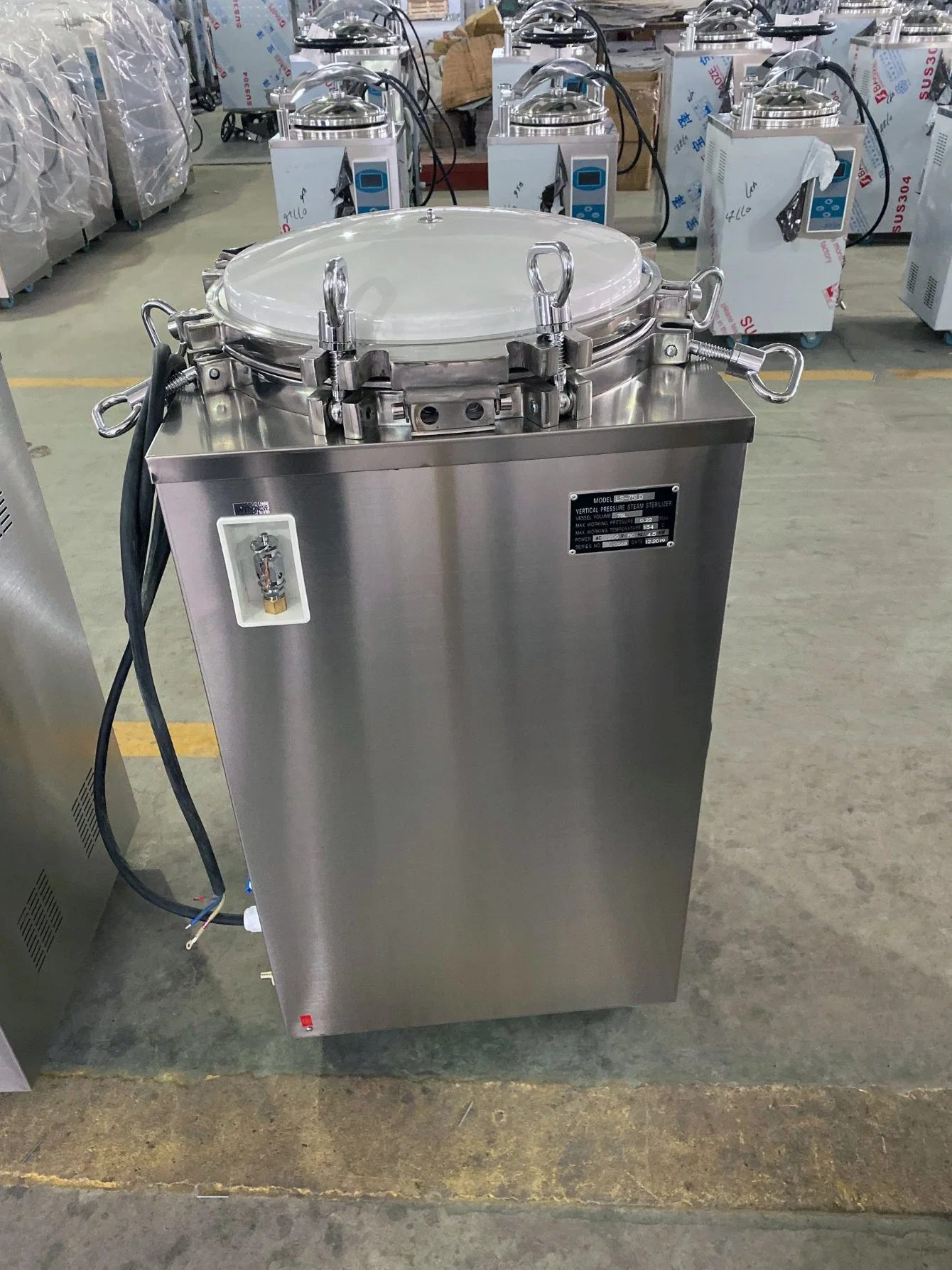 Large 100L/120L/150L Pressure Steam Sterilizer Autoclave Machine Suppliers