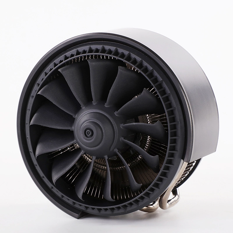 Four Copper Turbocharged Silent Desktop Argb CPU Cooler CPU Air Cooled Radiator