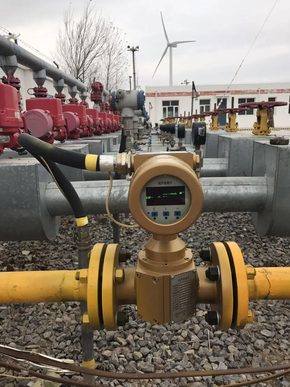 Lynsb Ultrasonic Gas Flowmeter with Atex & IEC Ex-Certificates