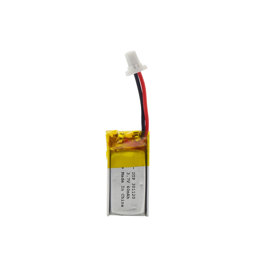 3.7V 40mAh Lithium Polymer Battery for Mini Fan