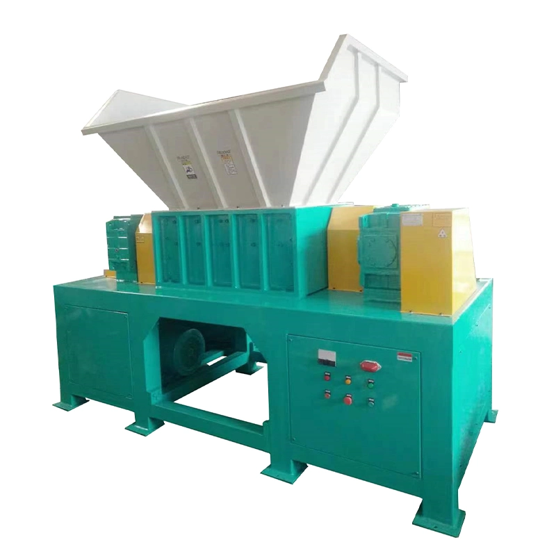 Wholesale/Supplier Rubber Industry Plastic Recycling Waste Pallet Double Shaft Shredder