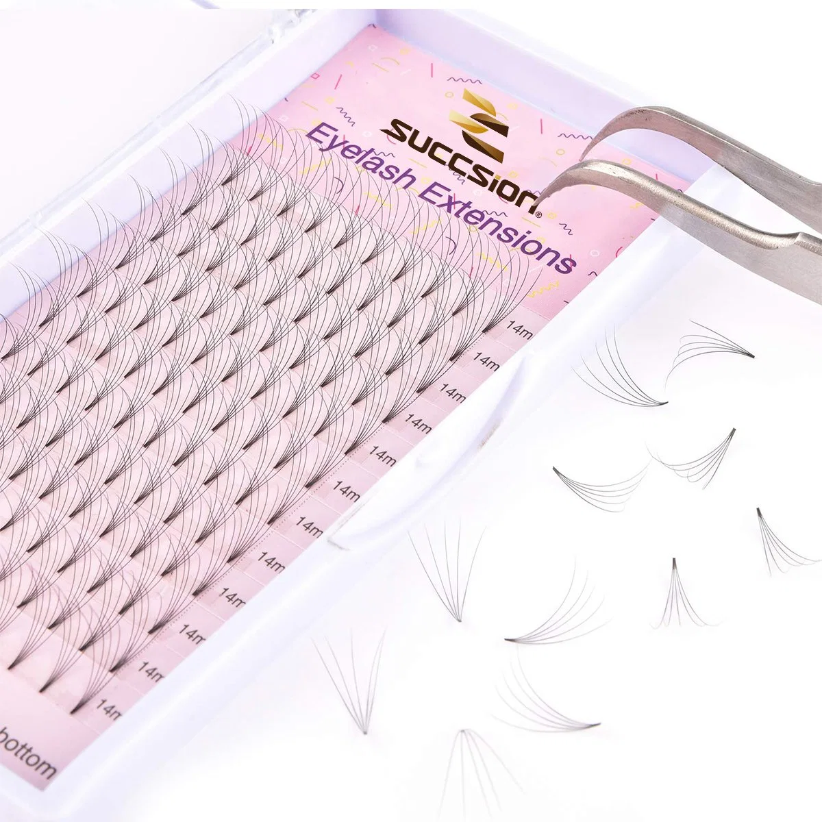 Succsion Hot Selling Eyelash Fan False Eyelashes Eyelash Extension