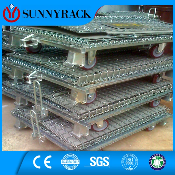 Galvanized Foldable Wire Mesh Cage with Ce Certification