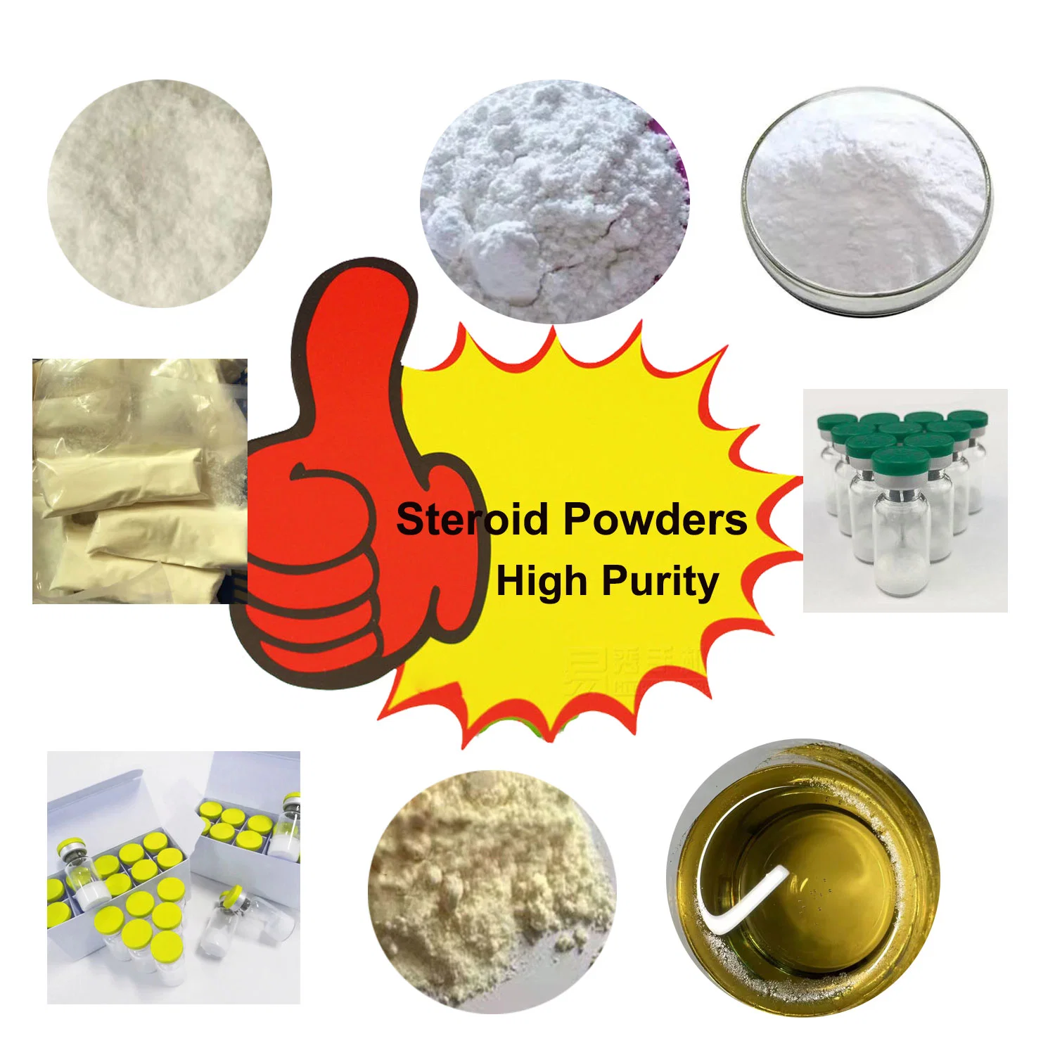 Whole Sales Price Powder Raw Weight Keep USA 5-7 Days Delivery