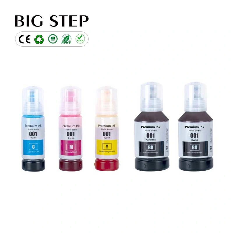 Premium Refill Ink 001 Ep001 Pigment Ink Dye Ink for Epson Printer