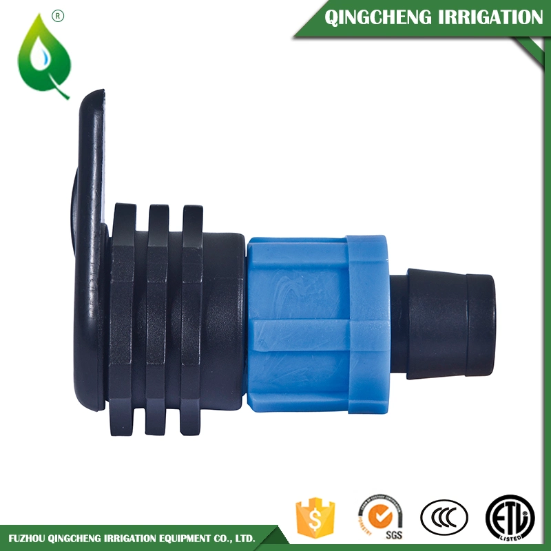 Drip Irrigation Two Barbed Tape Tee Valve Fitting