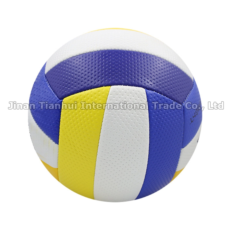 High quality/High cost performance  Custom PU PVC Leather Machine Stitched Outdoor Indoor Official Size 5 Volleyball Ball for Match and Training