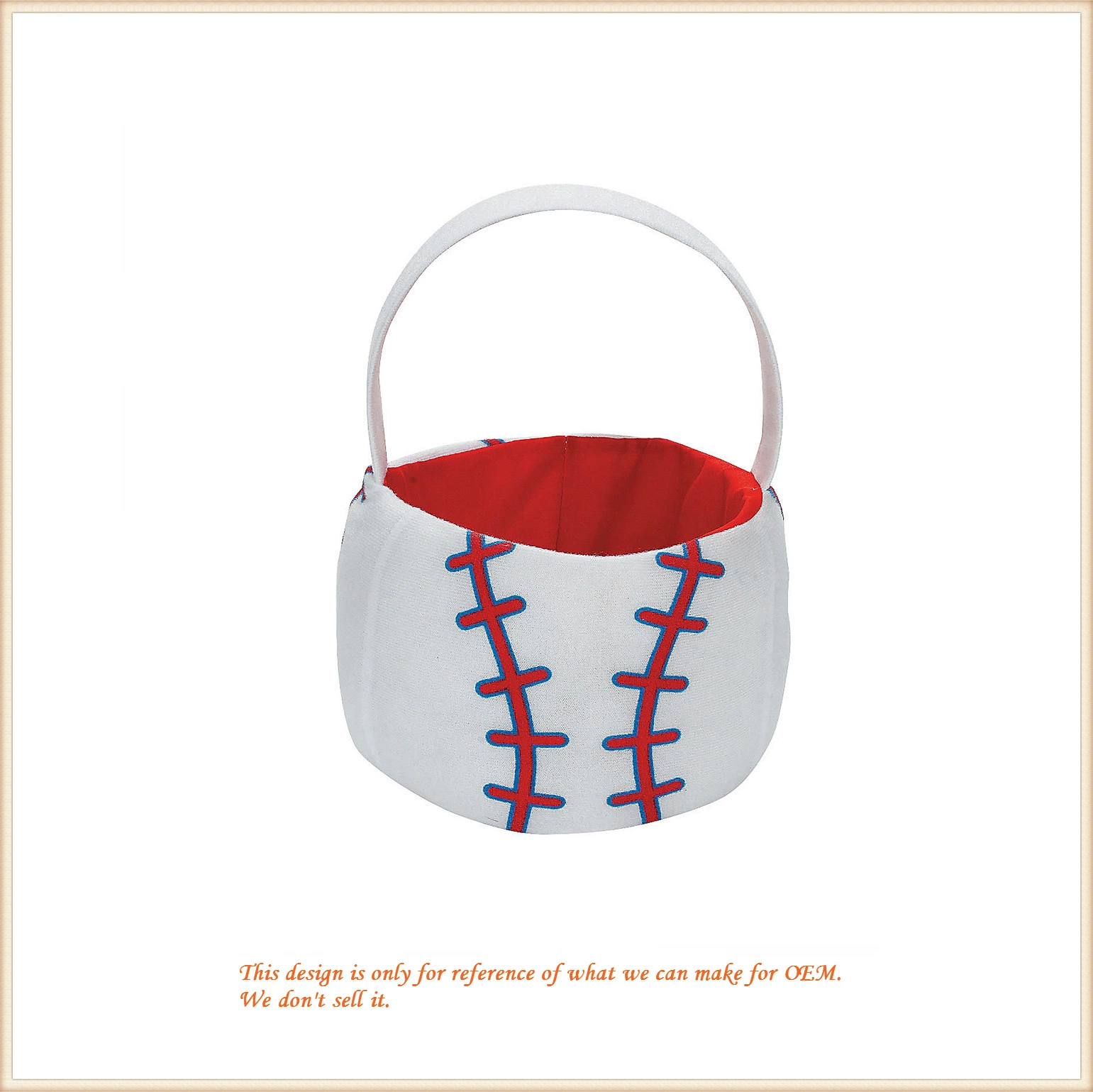 Stuffed Toy Kid&prime; S Snack Bag/ Rugby Basket Children Toys/ Custom Plush Toy