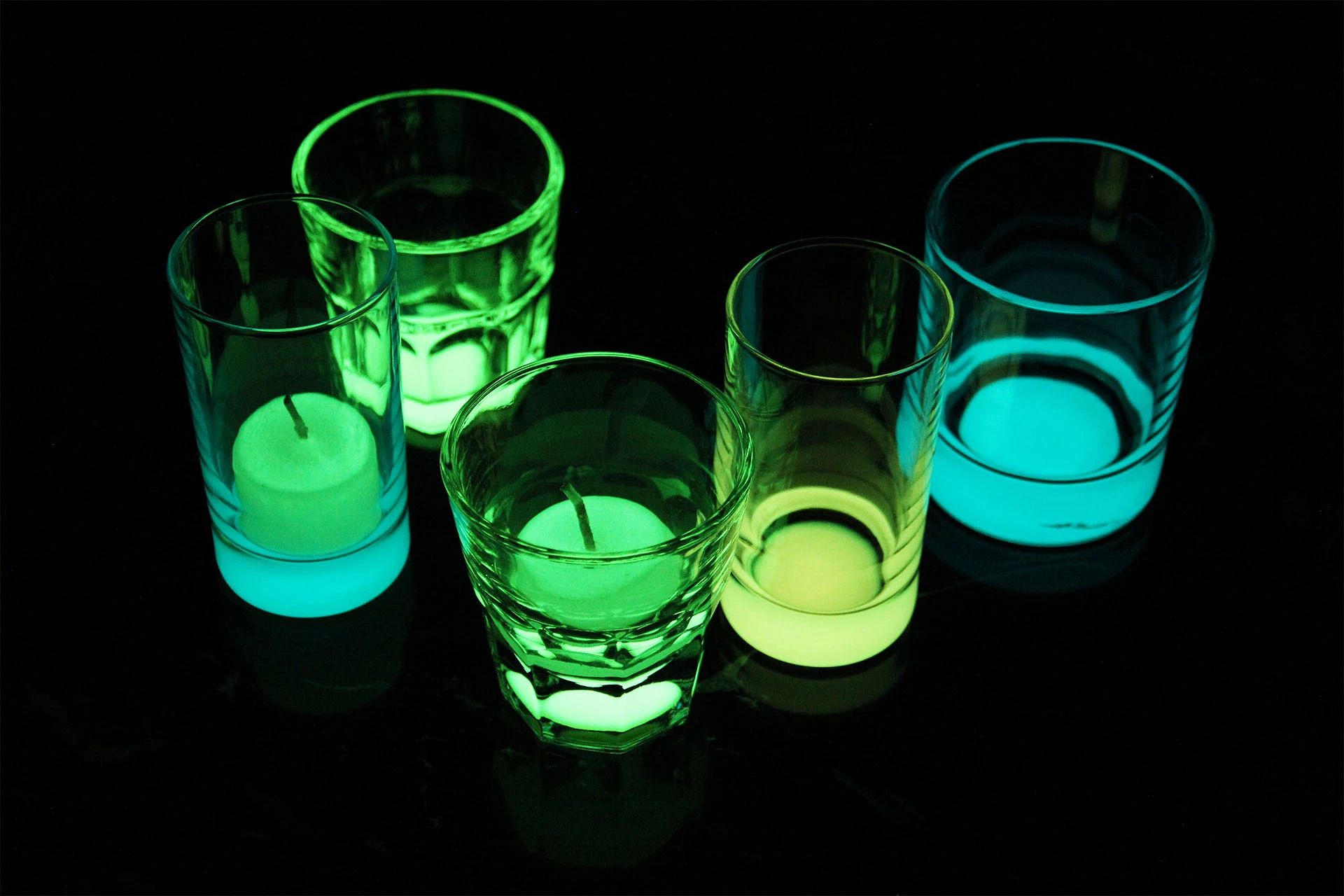 for Glass Tiles Luminous Powder, Glow in The Dark Powder Strontium