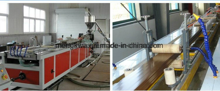 PVC+Wood Door (foamed) Decorative Panel Extrusion Line