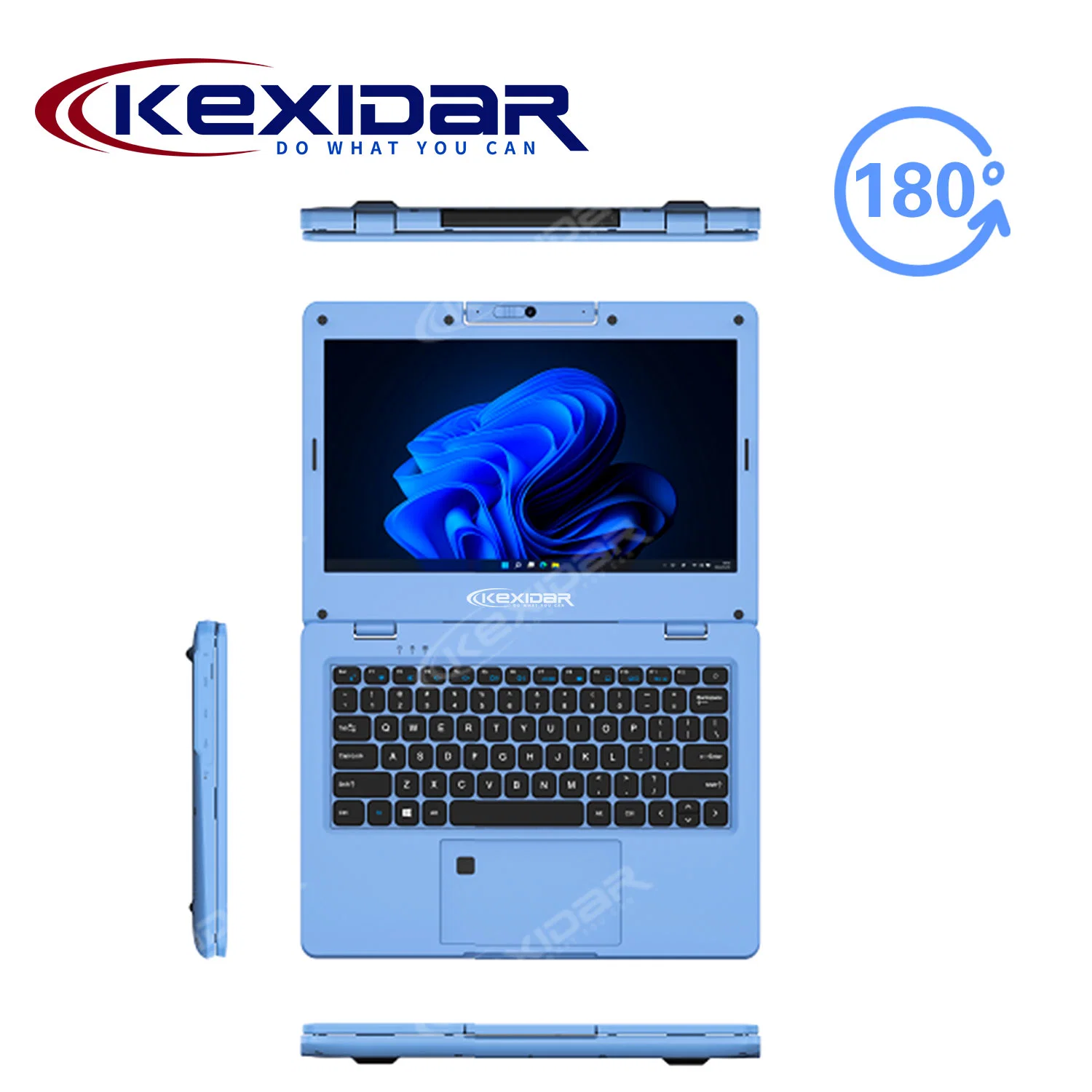 2023 New 11.6 Inch Pocket PC Notebook Support 180 Rotation Ultra Slim Waterproof IP54 Studrent Learning Mini Laptop