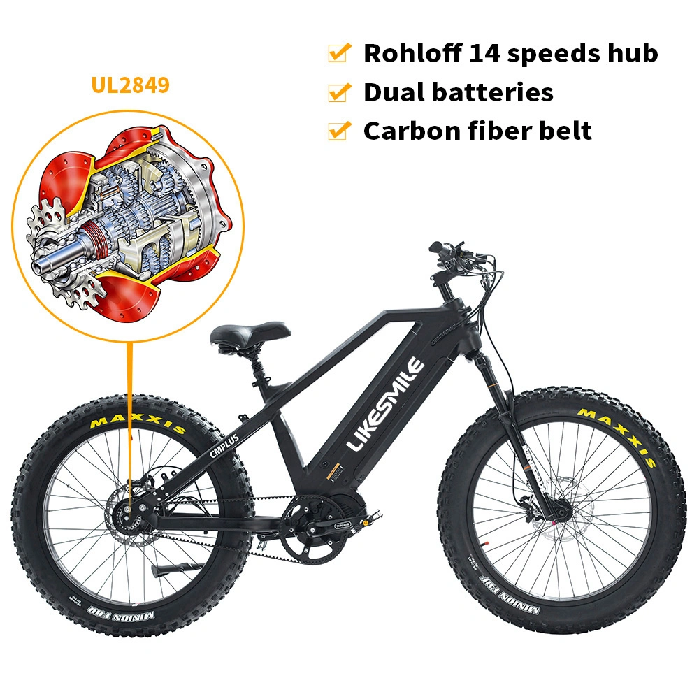 Venta directa de fábrica fuera de carretera mejor 48V 30ah eBike eléctrico Bike China para la caza