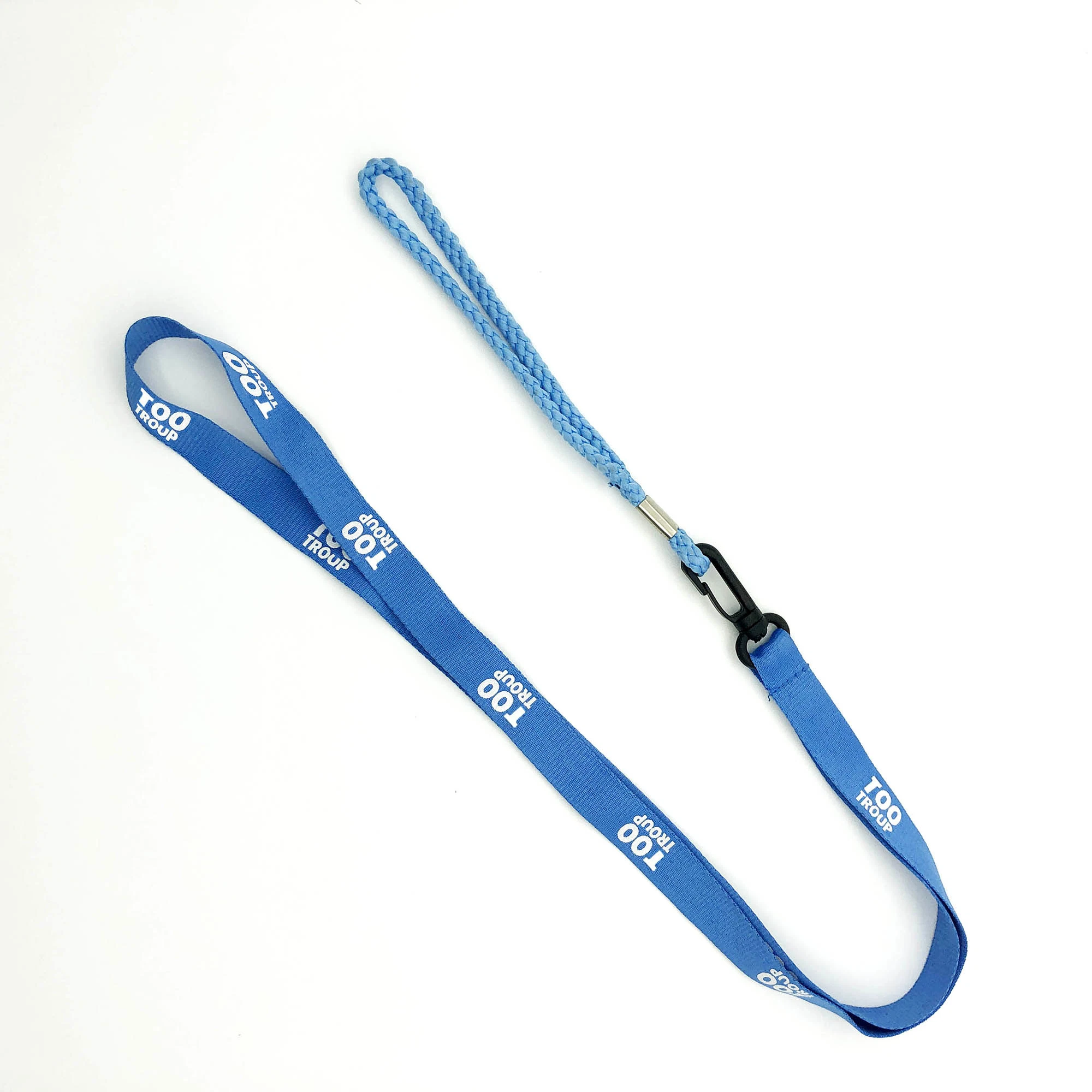 Heat Transfer Printing Lanyard Sublimate Ribbon with Custom Design and Various Clips or Buckles for Medals or ID Holder Keychain and String with Strap