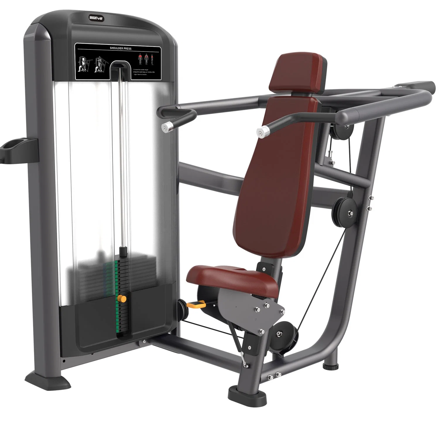 Gimnasio equipos de gimnasia Entrenador Deportes cable máquina hombro