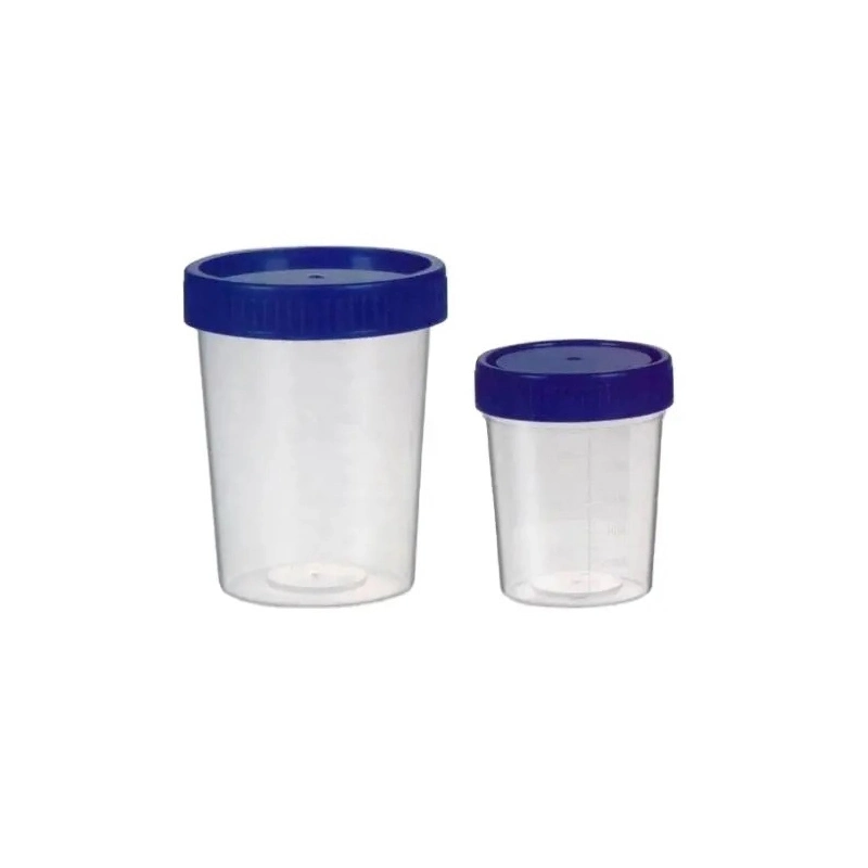 Disposable Lab Sterile Urine Test Cup Container 60ml 100ml 120ml Urine Cup