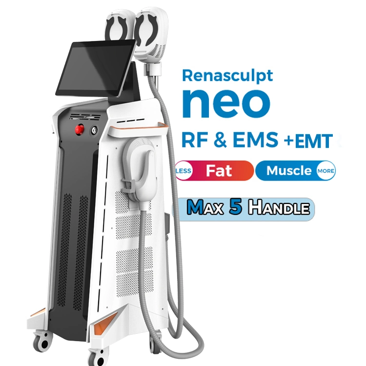 2023 Corpo Tesla esculpem EMS estimulador muscular Terapia Shockwave Electromagnética Salão de emagrecimento em Neo Slim Máquina de RF