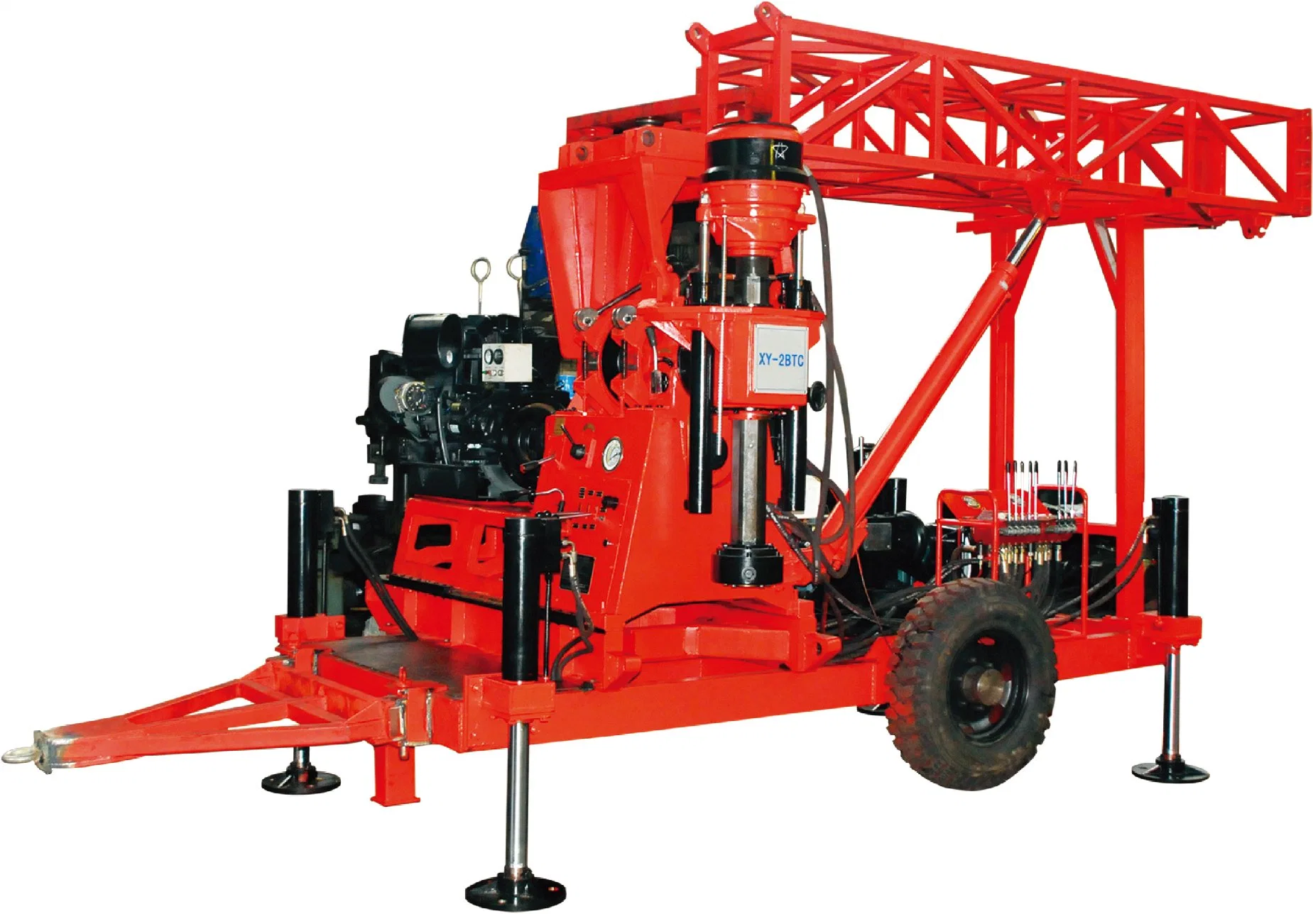 Underground Borehole Well Drilling Rig Mining Engineering Drilling Machine