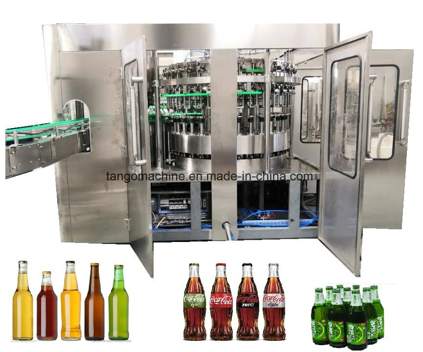 Complete Bottle Soft Drink Soda Water Carbonated Liquid Beverage Filler