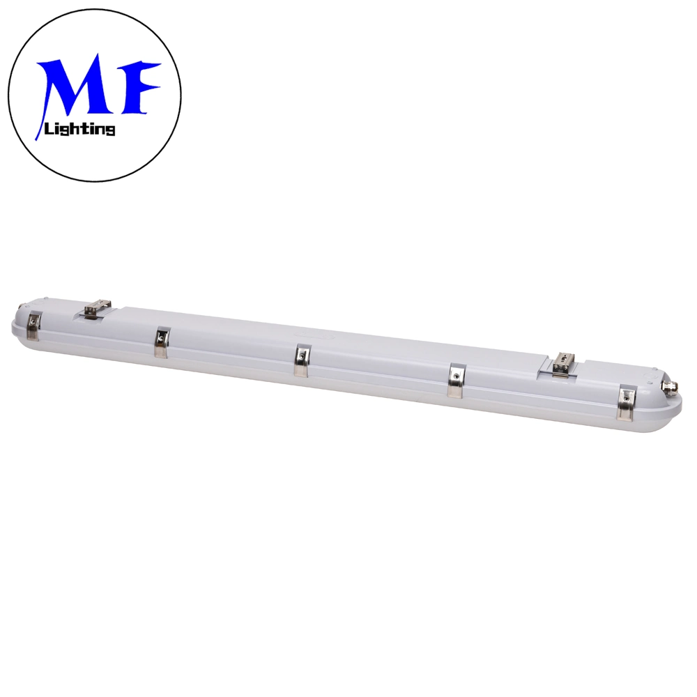 2FT 3FT 4FT IP65 IP66 Adjustable LED Waterproof Lighting Triproof Light with Emergency Battery Backup and Motion Sensor