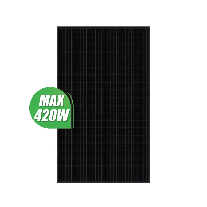 Solar Panel 420W Full Black Solar Panels 410W Solar Module Solar Panels Price for Home Solar Panel Energy System