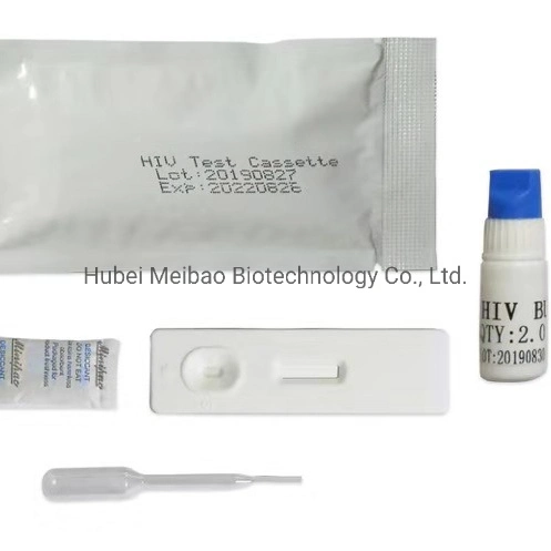 Disposable Hot Sale High Accuracy One Step Rapid Test Kit HIV Test Cassette