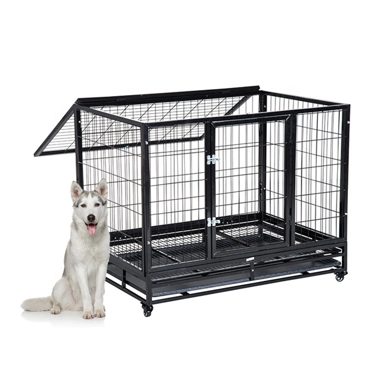 Custom Modular Dog Kennel Large 304 Stainless Steel Three Floors and Eight Doors Dog Cages for Veterinary Clinic