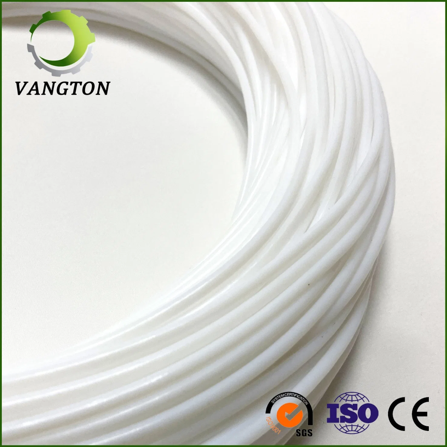 Flexible Plastic Smooth or Corrugated PTFE Hose Tube Pipe