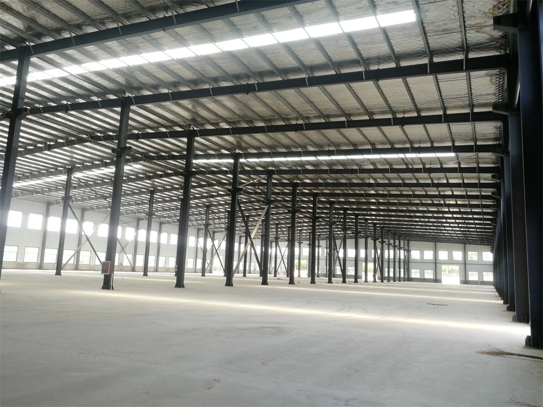 Galvanized Prefabricated Food Processing Plant Structural Steel Buildings