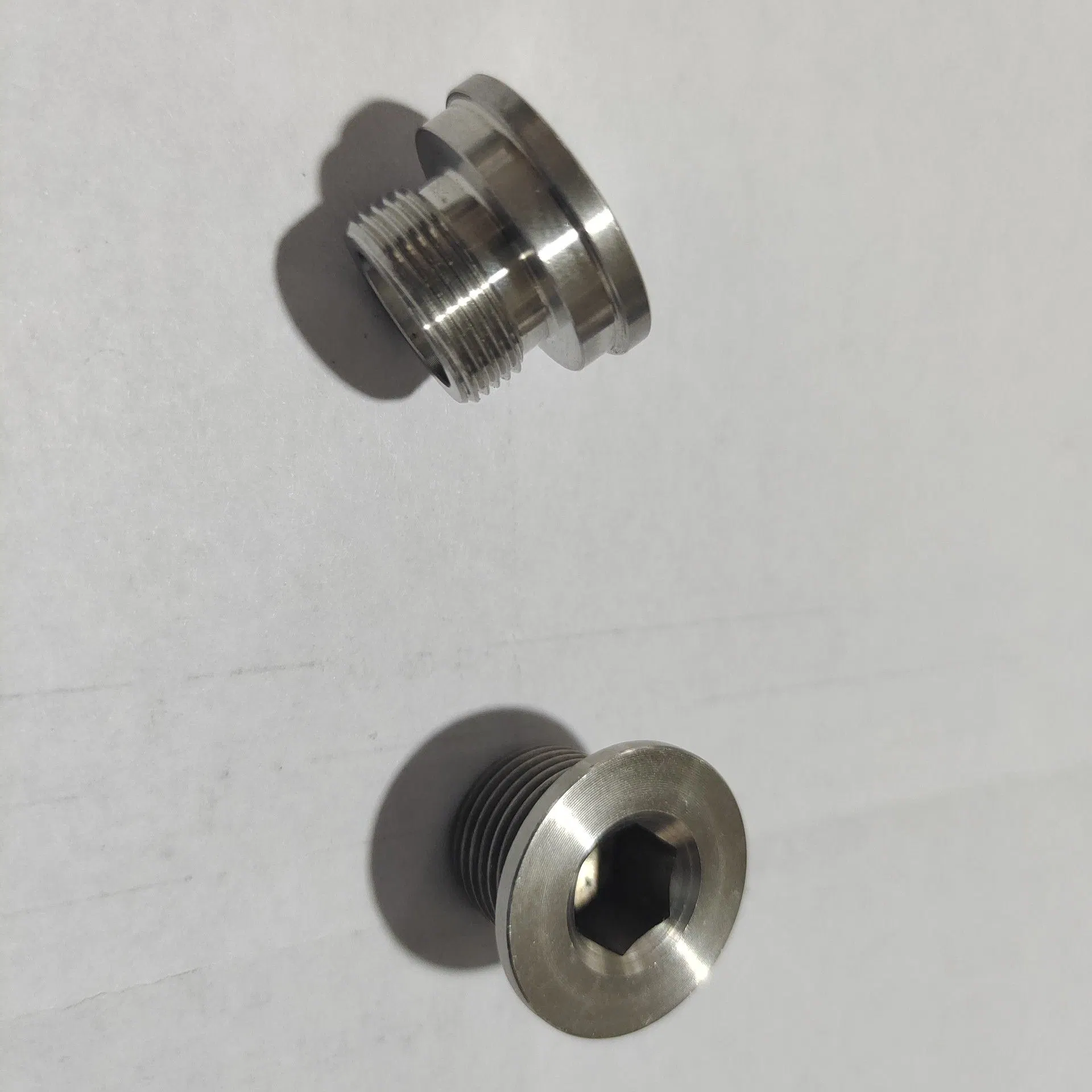 Stainless Steel Oil Plug, Hexagon Socket Plug, Automobile Hardware, Stainless Steel Solid Nut