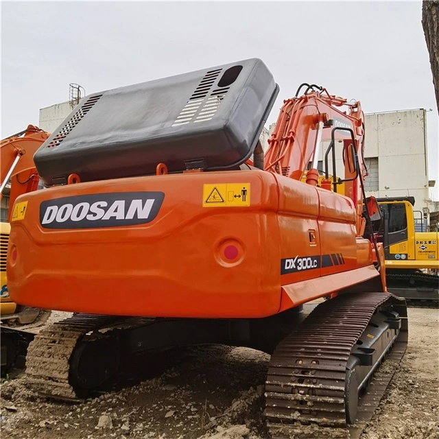 Heavy Duty 30t Excavators Second Hand Construction Machinery Equipment Excavadora Usada Doosan 300 Dx300 Price Used Crawler Excavator